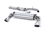 Milltek Audi RS3 SPORTBACK (8V MQB Cat-back Exhaust - PRE FACELIFT ONLY) (2015 to 2017) Resonated with Polished Oval Trims -- EC Approved
